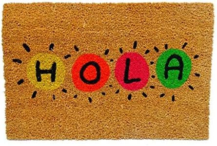 Kook Time Koko Doormats Original Hola Colours Coir and PVC Doormat 40 x 60 cm