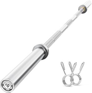 GOIMU PB01-SXG 7FT Olympic Barbell, 2100LB IPF Powerlifting Competition Bar