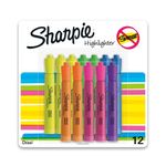 Sharpie Tank Highlighters, Chisel Tip, Assorted Colours, 12 Count