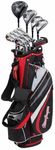 MacGregor Golf DCT4000 Golf Clubs Set with Bag (Graphite/Steel - 1 Inch Longer, 16 Pieces / 11 Clubs, Regular, Right)