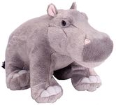 WILD REPUBLIC Cuddlekins, Hippo, Stuffed Animal, Plush Toy, Gifts for Kids, 12 Inches