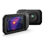 FLIR C3-X Compact Thermal Imaging Camera with WiFi: High Resolution Infrared Imager for Inspection + FLIR MR40 Moisture Pen and Flashlight, Pocket Portable Single-Scale Moisture Meter Bundle