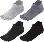 Meaiguo Toe Socks No Show Running F