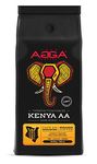 Café Agga - Kenya AA Whole Bean Coffee - Dark Espresso Roast - 100% Arabica Bean - Bold & Powerful - 908g (2lb)