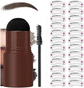 Brown Eyebrow Stamp Enhancer Eyebrow Stamper Kit Waterproof