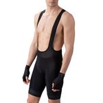 Alé Cycling Men's PR.R Strada Bib Shorts, Black/Charcoal Grey, M