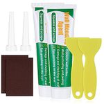 Safe Wall Mending Agent, 2Pcs Wall Repair Cream with Two Sandpapers,Filler for Walls with Scraper, Wall Crack Filler for Nail Holes, Peeling, Graffiti, Stains, Repair Tool Indoor and Outdoors