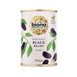 Biona 49230 Organic Black Beans 400g (Pack of 12)