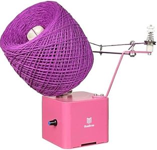 MasBros Ultra Large Capacity Electric Yarn Ball Winder Work with Bulky Yarn Wind up to 20 Oz