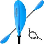 Overmont Kayak Paddles with Leash -