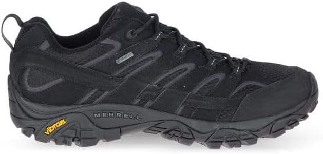 Merrell Men’s Moab 2 GTX Hiking Shoe, Blackout 12 US