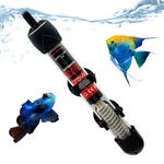 Fish Tank Aquarium Heater - Adjustable Temperature Submersible Thermostat Heater,25W/50W/100W/150W/200W/300W