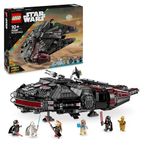 LEGO Star Wars The Dark Falcon Starship Set, Vehicle Building Toy for 10 Plus Year Old Boys & Girls, with 6 Minifigures Incl. C-3PO, Birthday Gift for Kids and Fans 75389