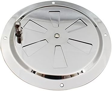 Aperture Di Ventilazione In Acciaio Inossidabile Prese d'Aria Per Yacht Marini Griglia Di Aerazione Ventola In Acciaio Inossidabile Piastra Di Ventilazione Per Yacht, Barca, Camper, Casa 125 Mm