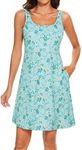 Women’s UPF 50+ Tank Dress A-Line w