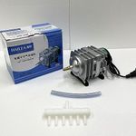 ANMSALES Hailea ACO-308 Magnetic Air Pump AC Series for Pond,Biofloc,Fish Tank,Aquarium,Hydroponics,Etc. (30WATT 55 L/MIN)