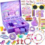 Advent Calendar 2024 for Girls, Christmas Countdown Calendar with 24 Unique Jewellery Gifts, Including Hair Accessories, Jewelry, Hair Clips, Beautiful Bracelets, Cute Ring, Stickers, Coin Purse