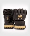 Venum Impact 2.0 MMA Gloves - Black/Gold-L/XL