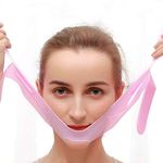 Prishva® Facial Strap, V Line Lifting Chin Strap, Double Chin Reducer Face Lifting Belt Bandage Cheek Lift Up Thin Strap Neck Compression Double Chin Lift up Belt Lady Cheek Slim Strap Mask