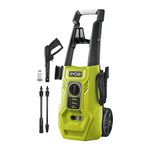 Ryobi RY120PWA 1600W 120bar Pressure Washer, Hyper Green