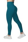 Sunzel Scrunch Gym Leggings for Women Butt Lifting Yoga Workout Pants 7/8 High Waisted Seamless Athletic Leggings