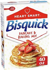 Betty Crocker Heart Smart Bisquick Pancake and Baking Mix, Low-fat & Cholesterol-free, 40 oz.