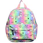 FINEMOE Rainbow Unicorn Backpack for Kids, Colorful Kids School Bag, Durable Kid's Bag with Rainbow, Ideal for Nursery & Preschool, Small Bag for Kids, Baby School Bag for Children 2-5 (Rainbow)