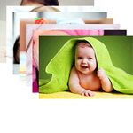 Craft Qila Paper Cute Smiling Baby Poster For Pregnant Women Room Decor 12G (Size : 12 X 18 Inch) Pack Of 12