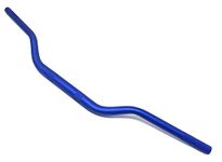 Premium Tapered 28mm Motorcycle Handlebars Fatbars in BLUE Alloy for Motocross | Trials Bike | Supermoto | Streetfighter | Strong, Stylish and Versatile