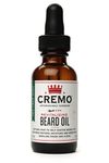 Cremo Beard Oil, Tea Tree Mint - Restores Moisture, Softens And Reduces Beard Itch for All Lengths Of Facial Hair, 1 Ounce