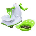 GTC® Professional Apple Peeler Corer in Seconds with Excellent Precision Stainless Steel Blade and Stable Suction Base, Also for Pear Potatoes Green(A 144)