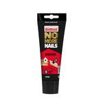 UniBond No More Nails Original White High Strength Grab Adhesive, Heavy Duty Mounting Glue for Wood, Brick, Metal, Ceramic & Plaster, Instant Grab Interior Use, 1 x 175 ml Tube