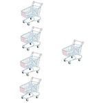 MAGICLULU 5pcs Mini Shopping cart R