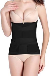 Hip Mall 3 in 1 Postpartum Belly Wrap: C Section Recovery Belt for Belly Waist Pelvis - Women Postnatal Belly Band After Pregnancy Post Partum Stomach Support Binder After Birth Delivery Baby