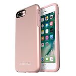 OtterBox SYMMETRY SERIES Case for iPhone 8 PLUS & iPhone 7 PLUS (ONLY) - Retail Packaging - ROSE GOLD (PALE PINK/ROSE GOLD GRAPHIC)