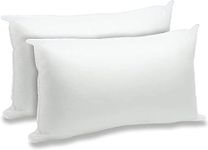 TOP STYLE COLLECTION Bedding Cushion Inner Pads (Pack of 2), 30 x 50 cm (12" x 20") Cushion Stuffer Inserts, Hollowfibre Pillows