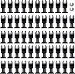 COMOWARE 55 Pcs Oscillating Saw Blades - 1-3/4” Professional Universal Oscillating Tool Blades, Multitool Blades, Quick Release Durable Oscillating Tool for Wood/Plastic/Soft Metal Cutting