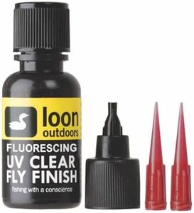 Loon Outdoors UV Clear Finish Fly Tying Fishing Build Fly Heads and Bodies, SG_B01B85V0H2_US, Clear, 1/2 oz.