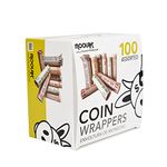 Moolah Assorted Coin Wrappers, 100 Count (729100)