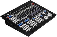 SHEHDS DMX Controller DMX512 DJ Controller LED Digital Display DMX Console DJ Equipment Stage Light Controller for Dj Lights Par Lights Moving Head Lights Party Lights Disco Lights