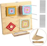15.5" x 15.5" Foldable Crochet Bloc