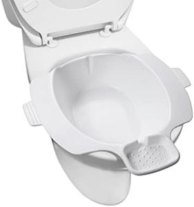 PEPE - Bidet Portable pour WC, Bidet Toilette Intime, Bidet Amovible pour Bain de Siège, Bidet WC Portable, Bassin de Bain de Siège Hémorroïdes, Bidet Portatifs pour Toilettes