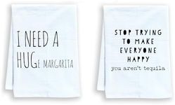 Funny Dish Towels, Set of 2 (I Need