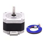 Cregrant3D Ender 3 Stepper Motor with Cable, 42-40, 2 Phase 1A 1.8 Degree 0.4N.M, Stepping Motor for Creality Printer Extruder, Compatible with CR-10 Ender-3 Ender 3 pro Ender 3 v2