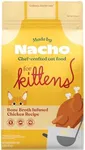 Made by Nacho Premium Dry Kibble Infused with Bone Broth 4lb bag Cat Food (Kitten Cage-Free Chicken and Chicken Liver)