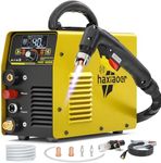 Haxiaoer 40A Plasma Cutter - Low Frequency Non Touch Pilot ARC Plasma Cutting Machine with LED Digital Display, Cutting Power Up to 22 mm, Suitable for Painted and Anti-Corrosion Metals