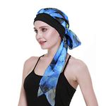 FocusCare Cancer Headwear Scarves for Chemo Women Fitted Bandana Hair Loss Headwrap Cap