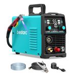 bestarc Plasma Cutter, [Pilot Arc][Large LED Display] 55A bestarc Plasma Cutter Machine 110/220V Dual Voltage, 5/8 Inch Clean Cut 3/4 Inch Max Cut, Post Flow Mesh Cut, 2T/4T for Beginners DIY
