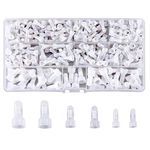 Litorange 250 PCS Power Cable Closed End Crimp Terminals Nylon Wire Cap,22-16/16-14/12-10 AWG Gauge Terminal Connectors Assortment Kit