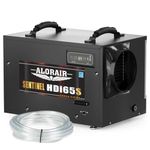 ALORAIR 120 PPD Crawl Space Dehumidifier with Pump and Hose, Commercial Dehumidifiers for Garage, Basement, Energy Star Listed, Industry Water Damage Unit, Compact